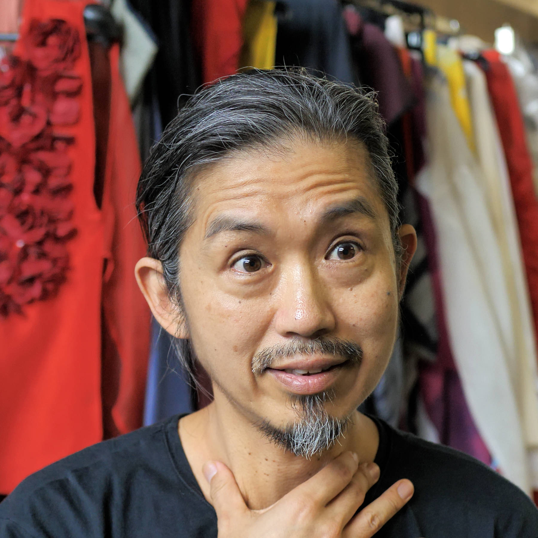 Akira Isogawa, Costume Designer. Photo: Jen Brown, 2019.