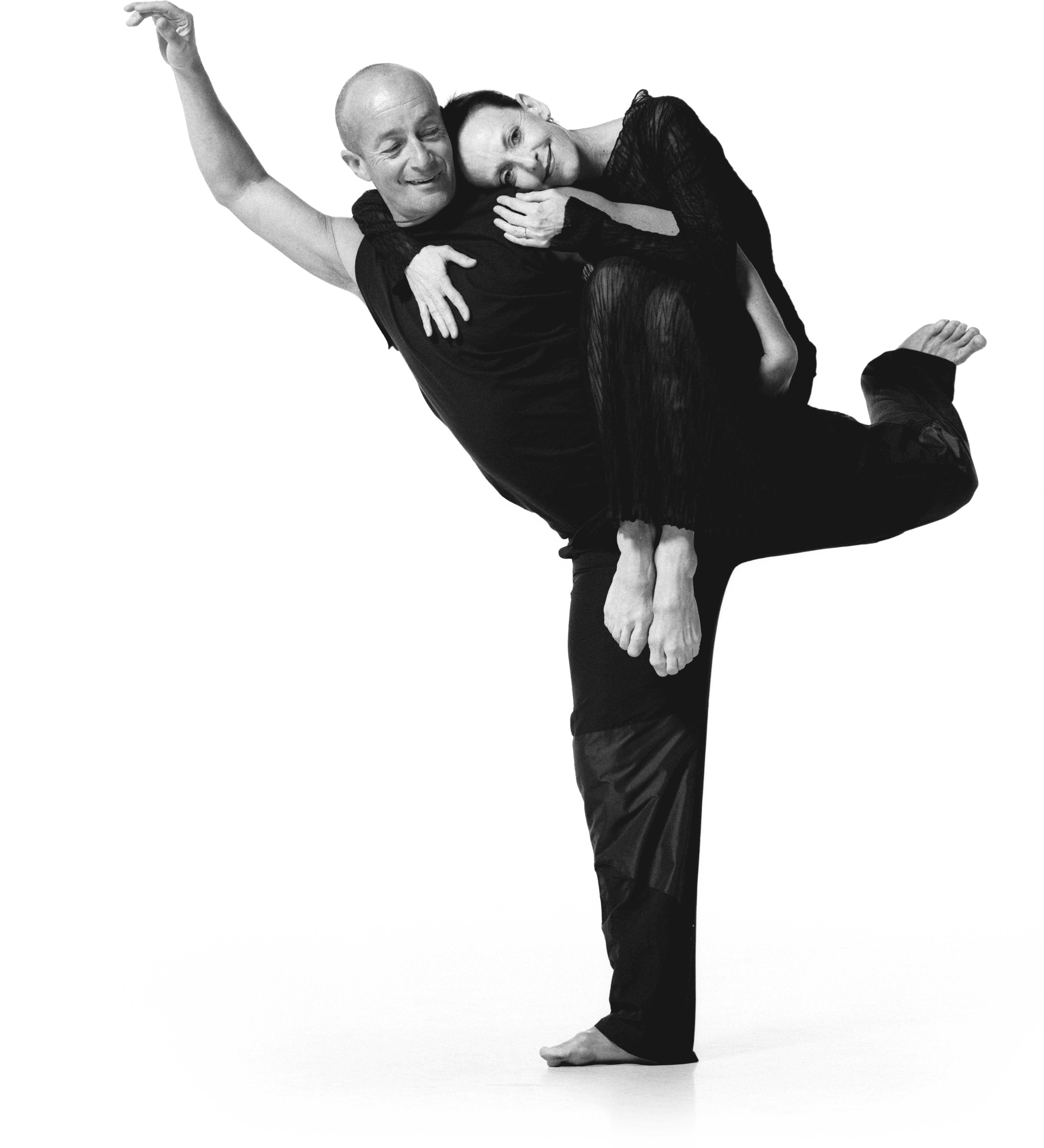 Graeme Murphy and Janet Vernon, New York, 2001. Photo: Lois Greenfield.